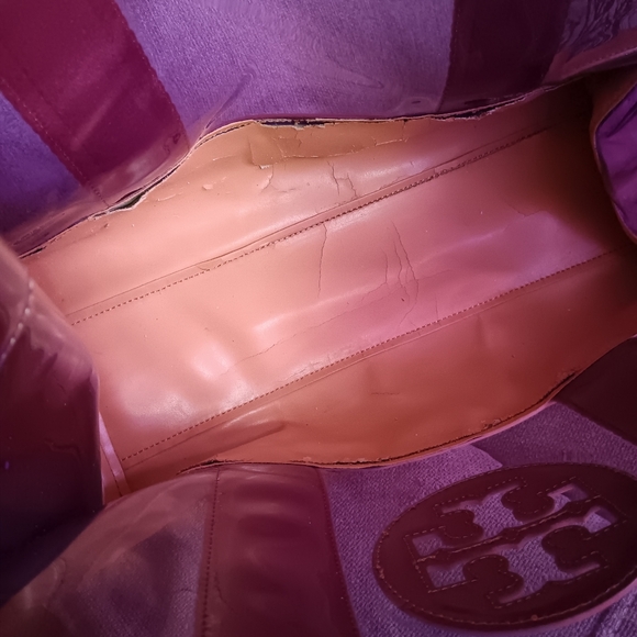 Tory Burch Lrg Jelly Tote EUC - Picture 11 of 11